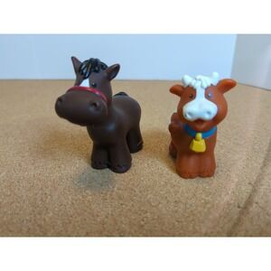 Little People 1997 replacement horses, set of 2